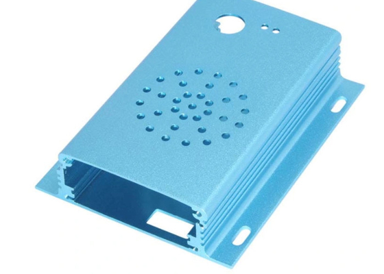Percetakan layar sutra Aluminium Ekstrusi Untuk Elektronika / Tutup Listrik / OEM Circuit Enclosure