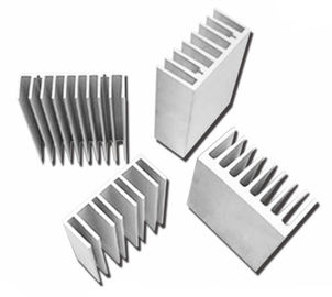 6063 6061 6005 Heatsink Extruded Aluminium Profile With CNC Machining