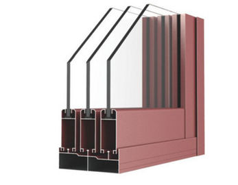 Powder Coated Aluminum Window Extrusion Profiles For Sliding Window