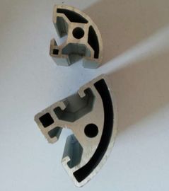 GB / T5237-2004 6061, 6005 Profil Aluminium Perunggu Industri Untuk Produk PV Surya