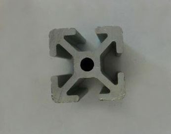 6005 Profil Aluminium Industri, Pvdf Coated T6 Aluminium Extruded Profile