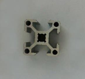 Profil Aluminium Industri Ekstrusi, Profil Ekstrusi Aluminium Standar Yang Jelas / Satin
