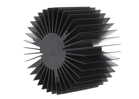 6063 / 6061 Profil Ekstrusi Aluminium Standar Anodizing / Elektroforesis / Powder Painting