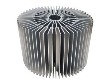 Sunflower Heat Sink / Aluminium Heatsink Extrusion Profiles Untuk Lampu Led