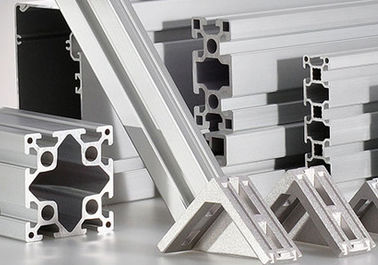 Profil Aluminium Industri Disesuaikan Untuk Jalur Produksi / Profil Strut