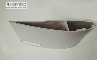 6063-T5 Industrial Extruded Aluminium Louvers / Black / Silvery Anodizing