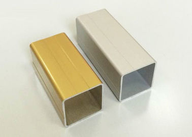 Anodized / Powder Painting Aluminium Extrusin Profil / Bentuk Persegi / CNC Deep Processing