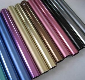 Bubuk Dilapisi Tabung Aluminium Anodized, Aluminium Round Tubing Dengan Mesin CNC