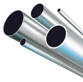 Bubuk Dilapisi Tabung Aluminium Anodized Bulat Dengan Ketahanan Korosi Tinggi
