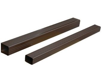 Profil aluminium ekstrusi profil anodized ekstrusi tubing dinding tipis