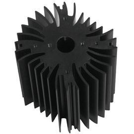 Pengeboran Perunggu Aluminium Notebook Cooler Heatsink Ekstrusi Profil Industri Dengan Mesin CNC