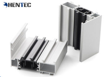 Powder Painted Aluminium Window Extrusions Dengan Termal Strip, Customerized