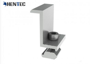 Aluminium End Untuk Sistem Pemasangan Atap Surya / Pemasangan Atap Panel Surya
