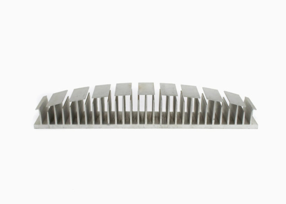 Anodized 6063-T5 Aluminium Heatsink Extrusion Profile Dengan CNC Machining