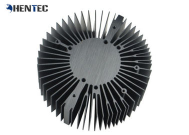 6063 - T5 Cooler / Radiator / Aluminium Heatsink Extrusion Profiles Hitam Anodized
