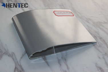 Silvery Warna Ceiling Fan Blades Aluminium Extruded Profiles Dengan Cutting / Pengeboran