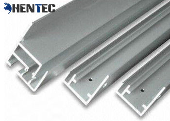 Rohs Dan ISO Solar Panel Frames Aluminium Dengan Screw Joint / Corner Key Joint