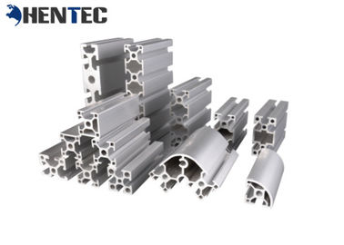 Disesuaikan V - Slot Aluminium Ekstrusi Profil EN755 DIN ASTMB221 GB5237-2008 Standar