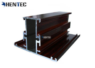 Profil Gandum Kayu Profil Aluminium Profil Ekstrusi Logam Bagian Disesuaikan