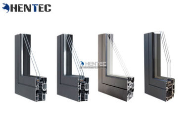 Deep Processing Aluminium Window Extrusion Profiles Untuk Silding / Casement Window