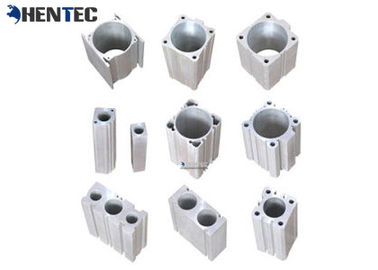 Cylinder Pump Body Profil Aluminium Industri, Bagian Aluminium Extruded