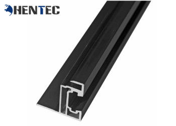 Disesuaikan T6 Aluminium Solar Panel Bingkai Screw Joint / Corner Key Joint