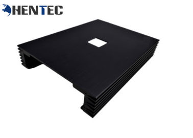 Kotak Ekstrusi Aluminium Anodized Aluminium Hitam Untuk Prototipe Listrik