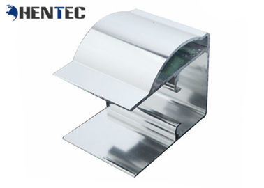 Lukisan Powder Bentuk Persegi Diekstrusi Profil Aluminium CNC Pengolahan Dalam