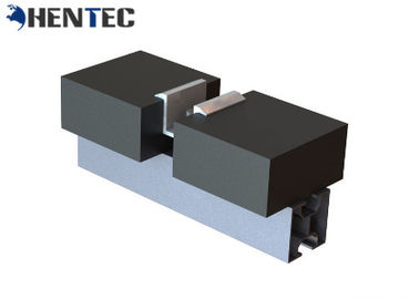 Anodized PV MID Clamp Sistem Pemasangan Panel Surya Untuk Sistem Pemasangan Atap