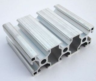 6005/6063 T5 Extruded Aluminium Framing, Profil Baris Perakitan Untuk Bagian Elektromekanik