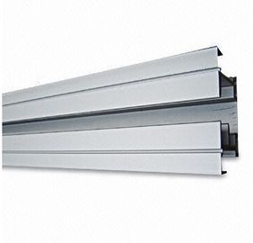 Golden / Silver Aluminium Curtain Wall Systems Anodized, 6063-T5