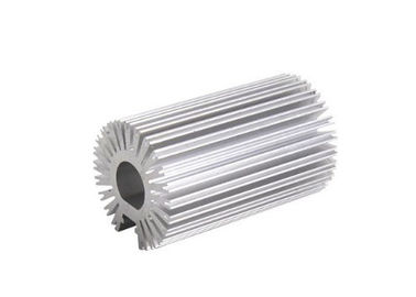 Profil Ekstrusi Heatsink Aluminium Anodized Aluminium Tahan Lama Untuk Lampu Led