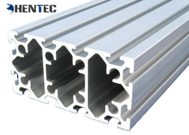 6063 Anodized Aluminium Extrusion Frame System Tahan Lama Bentuk T Umur Panjang