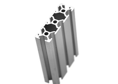 OEM Design Silver Industrial Aluminium Profile System Untuk Bengkel Perakitan