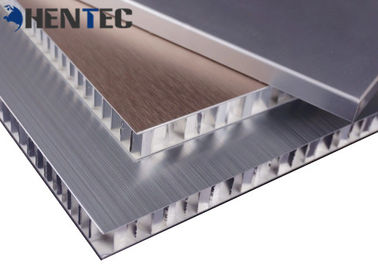 Konstruksi Anodized Aluminium Profile Aluminium Honeycomb Panel Dengan Brushed Finish