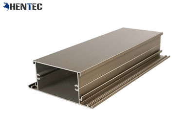 Powder - Painted Aluminium Extrusion Windowes Profiles Dengan Termal Strip