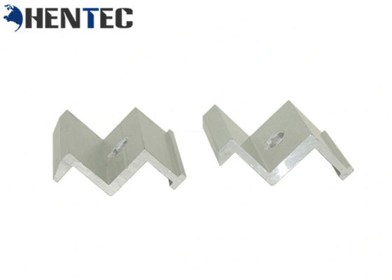 Sistem Pemasangan Atap Surya Tahan Lama Aluminium Mid Clamp Untuk Bangunan / Komersial