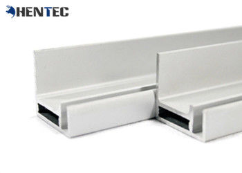 Profil Aluminium Anodized Tahan Lama Untuk Panel Surya Dengan Sambungan Sekrup / Sambungan Kunci Sudut