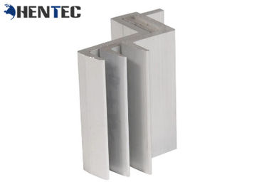 Anodized Surface PV MID Clamp / Rail Untuk Sistem Pemasangan Panel Surya