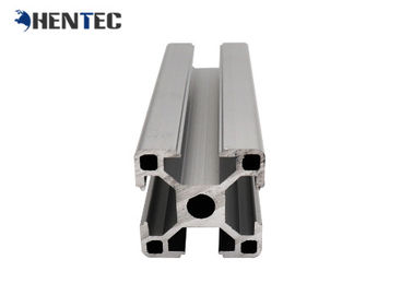 Anodized / Powder Painted Aluminium Profile System T Slotted Extruded Aluminium Framing