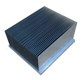 Clear anodized Aluminium Extrusion Heatsink Untuk Radiator Aluminium
