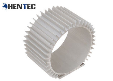 Aluminium Radiator / Profil Pendingin Ekstrusi Aluminium Dengan Pemesinan