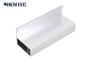 6063 Anodized Aluminium Solar Panel Frame Dengan Joint Screw / Corner Key Joint