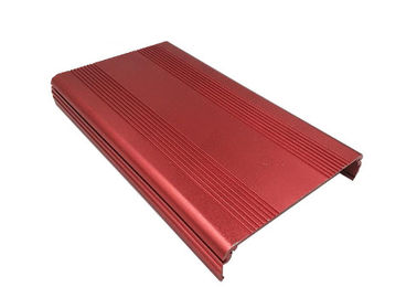 OEM Design Aluminium Extrusions Untuk Elektronik / Aluminium Cover / Shell