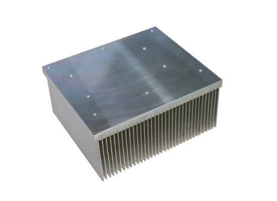 T66 Profil Ekstrusi Heatsink Aluminium Radiator Disesuaikan