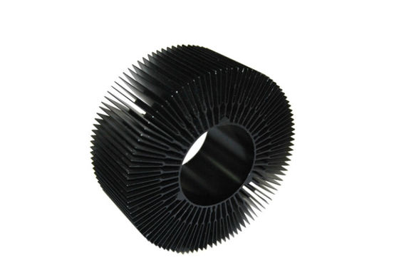 6005 Custom Made LED Round Extruded Aluminium Heatsink