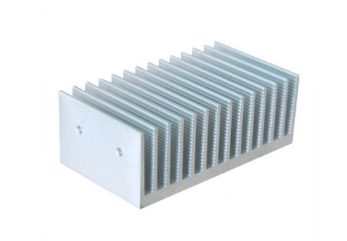 Profil Pendingin Ekstrusi Aluminium Radiator Standar Anodized