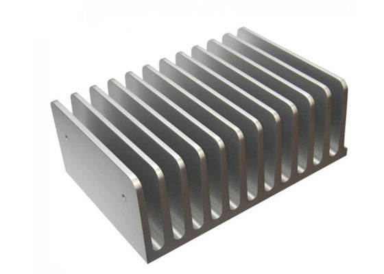 6005 Anodized Finishing Mesin Heat Sink Aluminium Ekstrusi