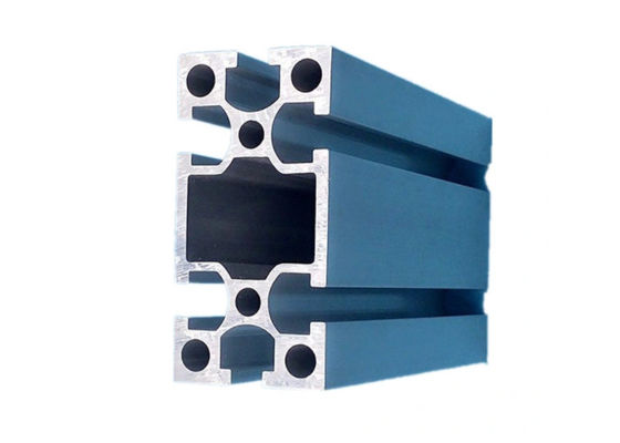 Desain OEM 6063/6061 Alloy Aluminium Extruded Profiles Powder Painted