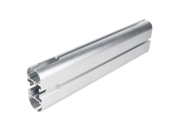 6061-T6 Tabung Aluminium Anodized Perak Kekuatan Tinggi